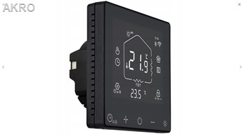 ESCO TC-720BWiFi CZARNY Termostat pokojowy do piec